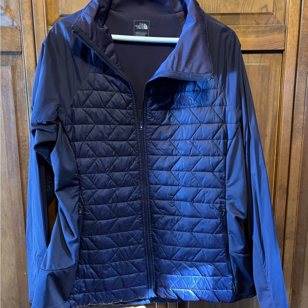 The North Face Women's Purple Puffer Jacket